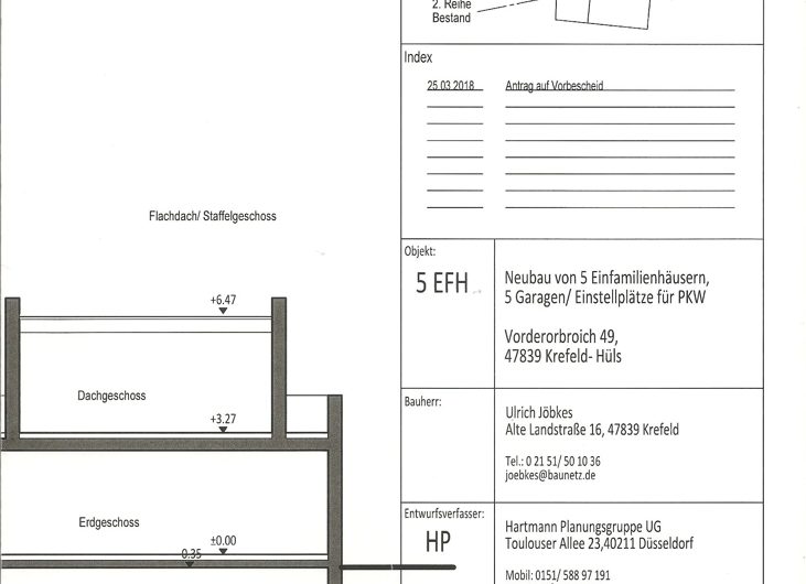 Kleines Grundstück zur Bebauung mit einem grossen, freisehenden